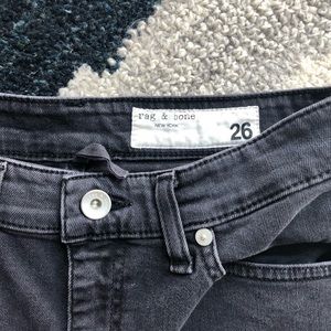 Rag & Bone Black Skinny Jeans Size 26